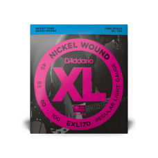Набор струн D'ADDARIO EXL170 XL NICKEL WOUND BASS REGULAR LIGHT (45-100)